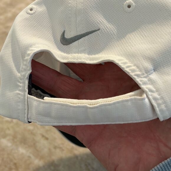 NIKE Gray & White Dr Fit Hat - Picture 3 of 5
